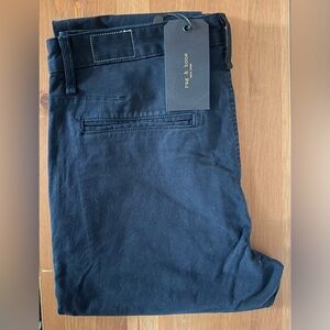 rag & bone Navy Slim Chino Pants(brand new)